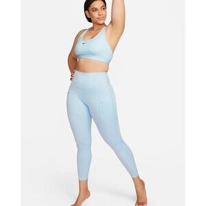 Nike Go Women's Firm-Support High-Waisted 7/8 Leggings with Pockets  XS  NWT